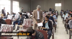 فرآیند برگزاری امتحانات پایان نیم سال 97-96 در پردیس حضرت فاطمه زهرا (ص)  و پردیس حضرت رسول اکرم (ص) استان خوزستان