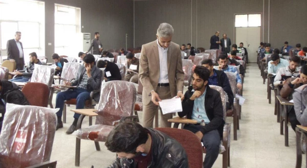 فرآیند برگزاری امتحانات پایان نیم سال 97-96 در پردیس حضرت فاطمه زهرا (ص)  و پردیس حضرت رسول اکرم (ص) استان خوزستان