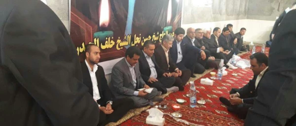 حضور دکتر حسن جرفی سرپرست محترم مدیریت امور پردیس های استان خوزستان و جمعی از همکاران دانشگاهی در مراسم تشییع،  تدفین  و ترحیم عموی بزرگوار دکتر حسین خنیفر ریاست محترم دانشگاه فرهنگیان  کل کشور در شهرستان شوش.