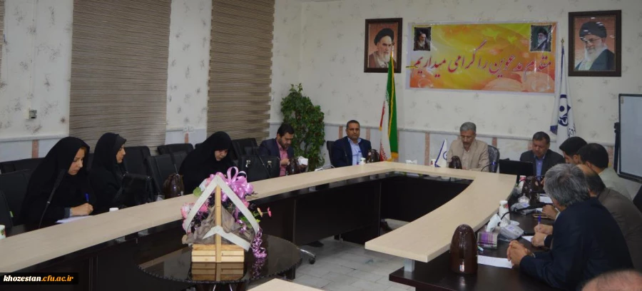 برگزاری جلسه شوای پژوهشی استان  در سالن جلسات مدیریت استان خوزستان در روز سه شنبه مورخه 17/11/96