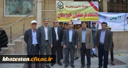 سید علی طباطبایی, [۱۲.۰۲.۱۸ ۰۹:۱۲]
برگزاری جلسه شوای پژوهشی استان  در سالن جلسات مدیریت استان خوزستان در روز سه شنبه مورخه 17/11/96


حضور دکتر حسن جرفی سرپرست مدیریت محترم استان خوزستان به همراه جمعی از دانشگاهیان در راهپیمایی پر شکوه 22 بهمن در اهوا