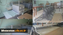 رایزنی دکتر جرفی سرپرست مدیریت محترم دانشگاه و دکتر رضایی زاد کارشناس مسول حراست دانشگاه