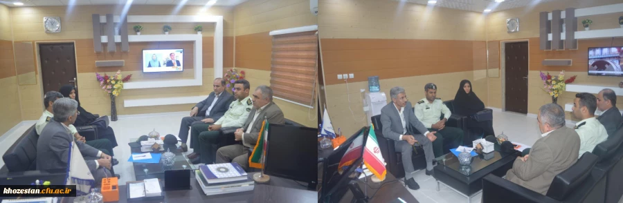 جلسه  هم اندیشی در خصوص تامین امنیت