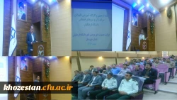 جلسه توجیهی نیروهای حراستی و نگهبانان پردیس ها و مراکزهای سراسر استان