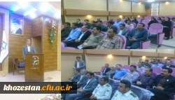 جلسه توجیهی نیروهای حراستی و نگهبانان پردیس ها و مراکزهای سراسر استان