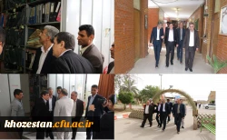 بازدید دکتر خنیفر و هیئت همراه