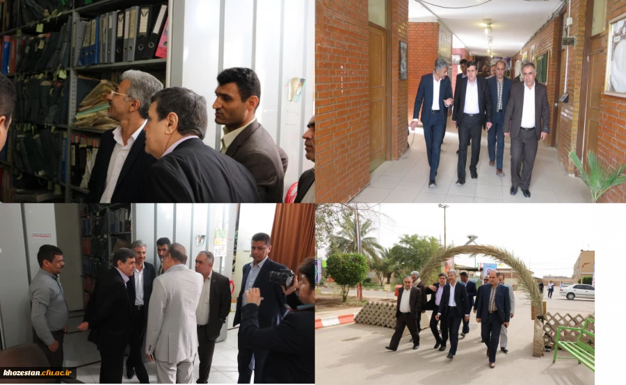 بازدید دکتر خنیفر و هیئت همراه