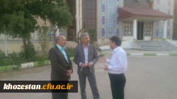 بازدید آقای دکتر جرفی سرپرست مدیریت امور پردیس ها استان از اسکان نوروزی پردیس ها و مراکز تابعه استان