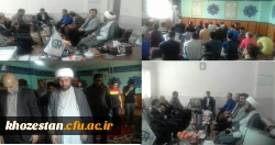 دیدار مسئول دفتر نمایندگی نهاد معظم رهبری در دانشگاه فرهنگیان حاج آقا عطایی با پرسنل و دانشجویان  مرکز آموزش عالی امام رضا علیه السلام اندیمشک