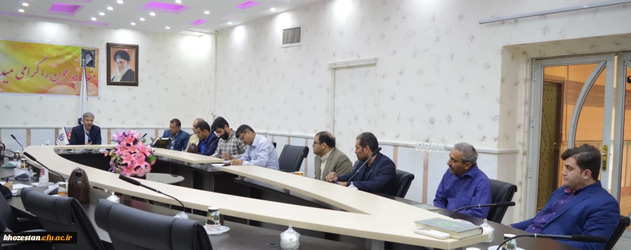 برگزاری جلسه اداری مدیریت امور پردیس های استان خوزستان