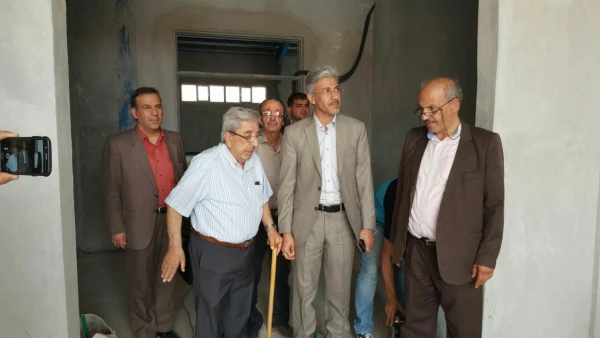 بازدید دکتر جرفی از پروژه ساخت سالن چند منظوره مرکز آموزش عالی امام جعفر صادق (ع) بهبهان