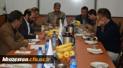 حضور دکتر جرفی در جلسه اعضای هیئت علمی مراکز شیخ مرتضی انصاری دزفول و خدیجه کبری (س) دزفول