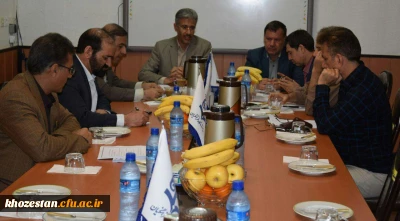 حضور دکتر جرفی در جلسه اعضای هیئت علمی مراکز شیخ مرتضی انصاری دزفول و خدیجه کبری (س) دزفول.