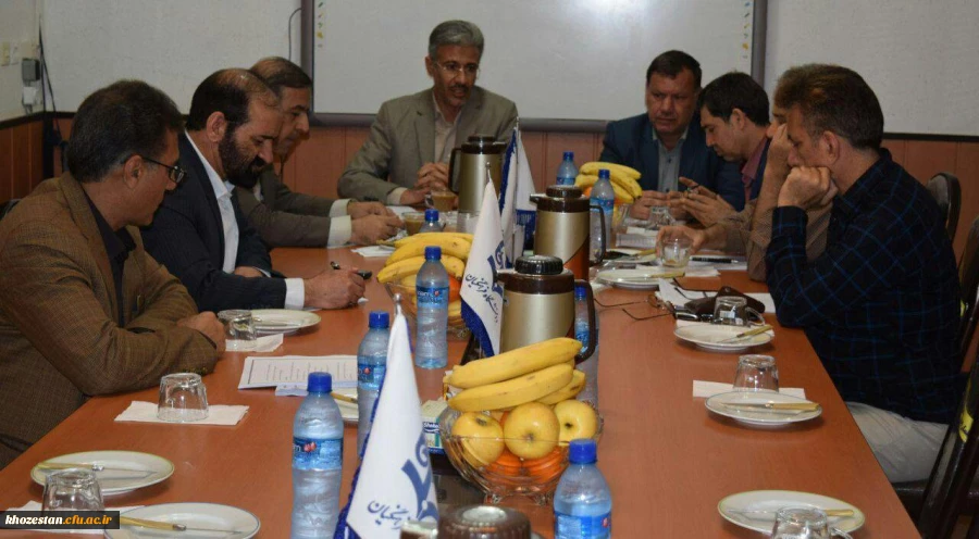 حضور دکتر جرفی در جلسه اعضای هیئت علمی مراکز شیخ مرتضی انصاری دزفول و خدیجه کبری (س) دزفول