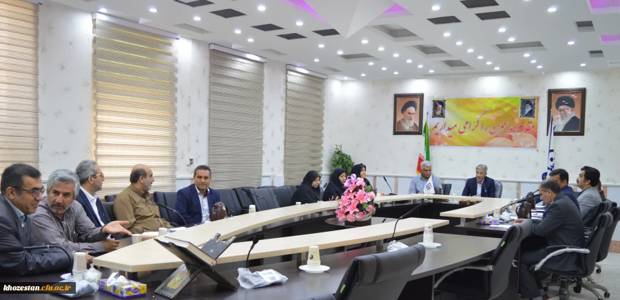 برگزاری جلسه شورای فرهنگی و اجتماعی و تقدیر و تشکر از جانبازان 8 سال دفاع مقدس