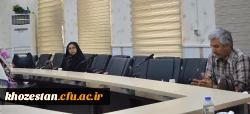 برگزاری جلسه شورای پژوهشی دانشگاه فرهنگیان استان خوزستان
