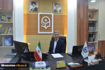 نشست دکتر جرفی سرپرست مدیریت استان ، خانم فرهادی سرپرست پردیس و آقای تقی زاده مدیر کل آموزش و پرورش استان خوزستان با دکتر خنیفر ریاست دانشگاه فرهنگیان در سازمان مرکزی :