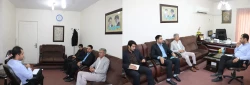 نشست مدیریت امور پردیس های دانشگاه فرهنگیان خوزستان با مدیر کل کتابخانه های عمومی استان خوزستان