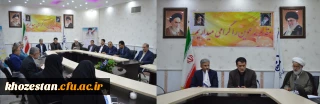 دیدار دکتر یوسفی نماینده مردم استان خوزستان در مجلس با مدیریت استانی و اعضای هیئت علمی

 در خصوص همکاری با دانشگاه فرهنگیان در زمینه رفع موانع و مشکلات