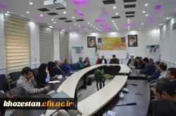 دیدار دکتر یوسفی نماینده مردم استان خوزستان در مجلس با مدیریت استانی و اعضای هیئت علمی 

در خصوص همکاری با دانشگاه فرهنگیان در زمینه رفع موانع و مشکلات