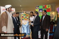 معاون پژوهش و فناوری دانشگاه فرهنگیان در بازدید از غرفه دانشگاه فرهنگیان در بیست و ششمین نمایشگاه بین المللی قرآن کریم:
مجموعه کارهای فرهنگی در حوزه ی تربیت، قرآن محور باشد