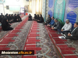 نشست صمیمانه ای به صورت پرسش و پاسخ  در حوزه های مختلف فعالیت های پردیس میان دانشجویان و مسئولان پردیس حضرت فاطمه زهرا ( س) خوزستان