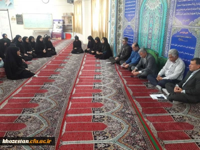 نشست صمیمانه ای به صورت پرسش و پاسخ  در حوزه های مختلف فعالیت های پردیس میان دانشجویان و مسئولان پردیس حضرت فاطمه زهرا ( س) خوزستاننشست صمیمانه ای به صورت پرسش و پاسخ  در حوزه های .