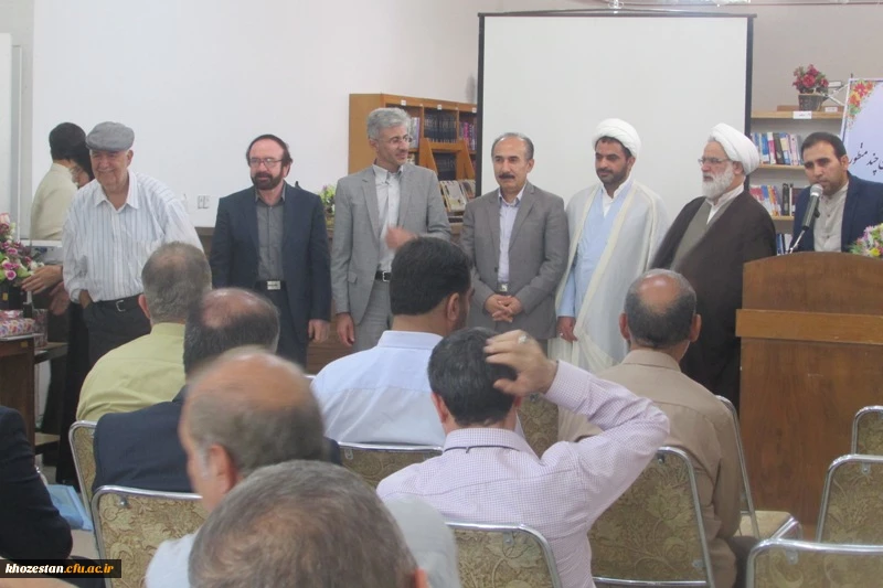 مراسم کلنگ زنی سالن چند منظوره در دانشگاه فرهنگیان حضرت خدیجه کبری (س)