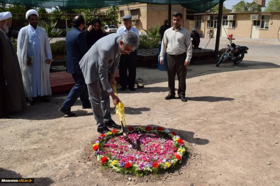 برگزاری مراسم کلنگ زنی سالن چند منظوره