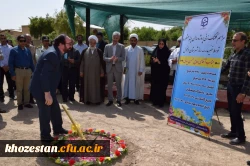 برگزاری مراسم کلنگ زنی سالن چند منظوره