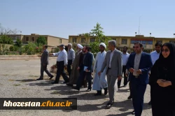 برگزاری مراسم کلنگ زنی سالن چند منظوره