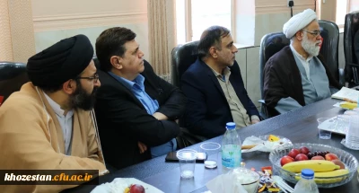 بازدید دکتر خنفیر رئیس دانشگاه فرهنگیان و هیات همراه از پردیس رسول اکرم (ص)