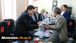 بازدید دکتر خنفیر رئیس دانشگاه فرهنگیان و هیات همراه از پردیس رسول اکرم (ص)