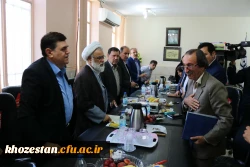 بازدید دکتر خنفیر رئیس دانشگاه فرهنگیان و هیات همراه از پردیس رسول اکرم (ص)