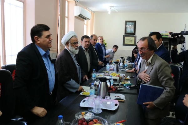 بازدید دکتر خنفیر رئیس دانشگاه فرهنگیان و هیات همراه از پردیس رسول اکرم (ص)