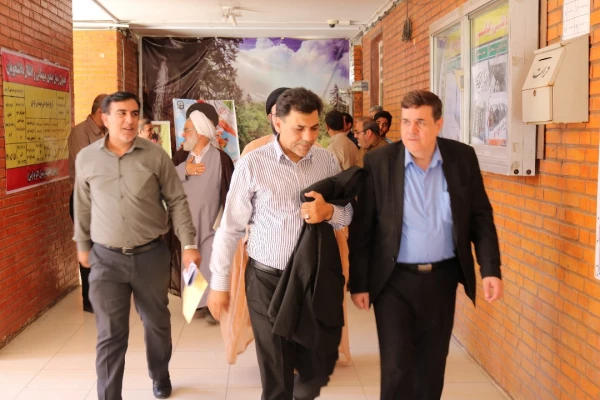 بازدید دکتر خنفیر رئیس دانشگاه فرهنگیان و هیات همراه از پردیس رسول اکرم (ص)