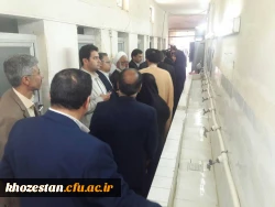 بازدید رییس و هیات رییسه دانشگاه از پردیس حضرت فاطمه الزهرا(س)خورستان
بازدید رییس و هیات رییسه دانشگاه از پردیس حضرت فاطمه الزهرا(س)خورستان