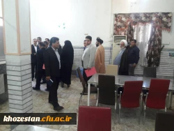 بازدید رییس و هیات رییسه دانشگاه از پردیس حضرت فاطمه الزهرا(س)خورستان
بازدید رییس و هیات رییسه دانشگاه از پردیس حضرت فاطمه الزهرا(س)خورستان