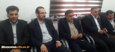 رئیس دانشگاه فرهنگیان در دیدار با نماینده مقام معظم رهبری در استان خوزستان:
رهنمود های معنوی علما چراغ راه متولیان تعلیم و تربیت و دانشگاه فرهنگیان
