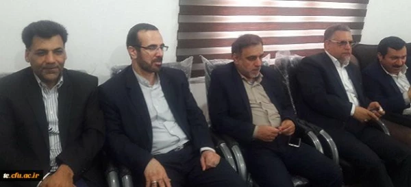رئیس دانشگاه فرهنگیان در دیدار با نماینده مقام معظم رهبری در استان خوزستان:
رهنمود های معنوی علما چراغ راه متولیان تعلیم و تربیت و دانشگاه فرهنگیان