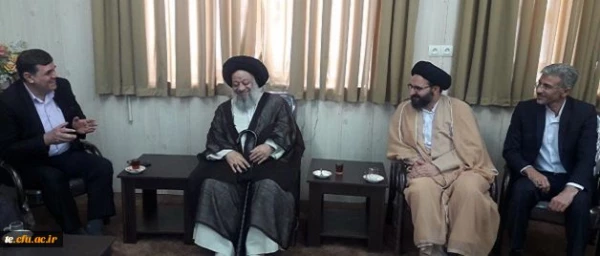 رئیس دانشگاه فرهنگیان در دیدار با نماینده مقام معظم رهبری در استان خوزستان:
رهنمود های معنوی علما چراغ راه متولیان تعلیم و تربیت و دانشگاه فرهنگیان