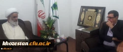 دکتر خنیفر در دیدار با نماینده مردم خوزستان در مجلس خبرگان:
حضور مقام معظم رهبری در دانشگاه فرهنگیان، نگاه به این دانشگاه را فاخر کرده است