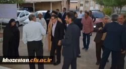 بازدید جناب آقای دکتر خنیفر ریاست محترم دانشگاه فرهنگیان کل کشور به همراه هیئت رئیسه و ریاست محترم مدیریت استانی جناب آقای دکتر جرفی و روسای محترم پردیس های استان خوزستان از مرکز آموزش عالی شیخ مرتضی انصاری دزفول