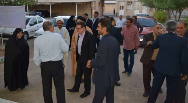 بازدید جناب آقای دکتر خنیفر ریاست محترم دانشگاه فرهنگیان کل کشور به همراه هیئت رئیسه و ریاست محترم مدیریت استانی جناب آقای دکتر جرفی و روسای محترم پردیس های استان خوزستان از مرکز آموزش عالی شیخ مرتضی انصاری دزفول