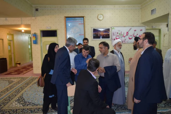 بازدید جناب آقای دکتر خنیفر ریاست محترم دانشگاه فرهنگیان کل کشور به همراه هیئت رئیسه و ریاست محترم مدیریت استانی جناب آقای دکتر جرفی و روسای محترم پردیس های استان خوزستان از مرکز آموزش عالی شیخ مرتضی انصاری دزفول