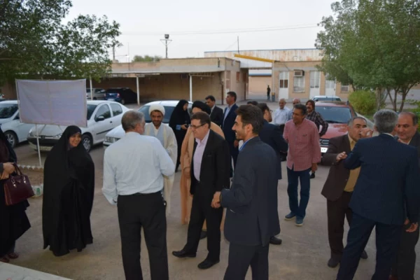 بازدید جناب آقای دکتر خنیفر ریاست محترم دانشگاه فرهنگیان کل کشور به همراه هیئت رئیسه و ریاست محترم مدیریت استانی جناب آقای دکتر جرفی و روسای محترم پردیس های استان خوزستان از مرکز آموزش عالی شیخ مرتضی انصاری دزفول