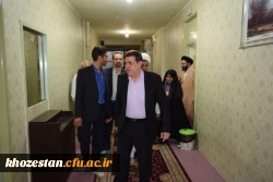بازدید جناب آقای دکتر خنیفر ریاست محترم دانشگاه فرهنگیان کل کشور به همراه هیئت رئیسه و ریاست محترم مدیریت استانی جناب آقای دکتر جرفی و روسای محترم پردیس های استان خوزستان از مرکز آموزش عالی شیخ مرتضی انصاری دزفول