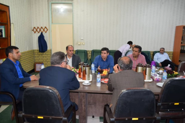 بازدید جناب آقای دکتر خنیفر ریاست محترم دانشگاه فرهنگیان کل کشور به همراه هیئت رئیسه و ریاست محترم مدیریت استانی جناب آقای دکتر جرفی و روسای محترم پردیس های استان خوزستان از مرکز آموزش عالی شیخ مرتضی انصاری دزفول