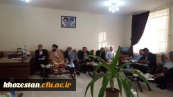 بازدید رییس و هیات رییسه دانشگاه فرهنگیان از مرکز آموزش عالی خدیجه کبری (س) دزفول