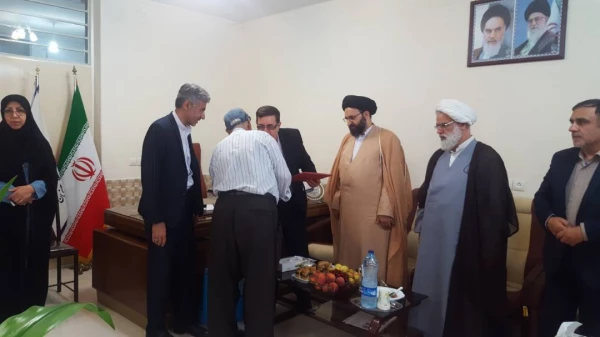 بازدید رییس و هیات رییسه دانشگاه فرهنگیان از مرکز آموزش عالی خدیجه کبری (س) دزفول